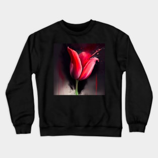 Tulip artwork Crewneck Sweatshirt